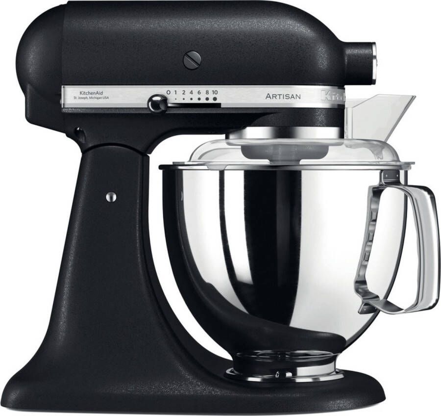 Kitchenaid Artisan 5KSM175PSEBK Vulkaanzwart | Keukenrobots | Keuken&Koken Keukenapparaten | 5KSM175PSEBK