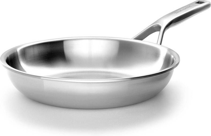 Kitchenaid Koekenpan Multi-Ply RVS ø 20 cm zonder anti-aanbaklaag