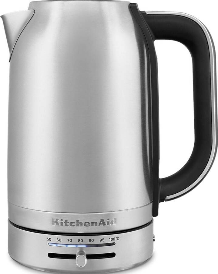 KitchenAid waterkoker 1.7L met temperatuurregeling 5KEK1701 inox