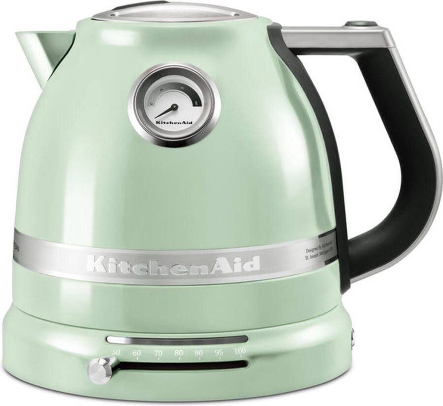 Kitchenaid Artisan Waterkoker 1 5L 5KEK1522EPT Pistache | Waterkokers | Keuken&Koken Keukenapparaten | 8003437607370