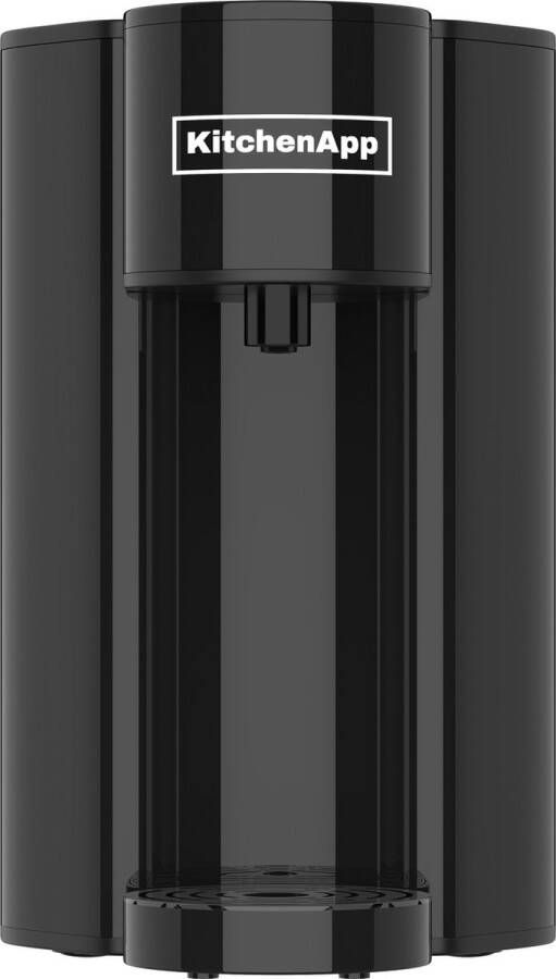 KitchenApp Heetwaterdispenser inclusief filter Luxe Instant Waterkoker met temperatuurregeling Heetwatertap LED Display 2 7L Zwart