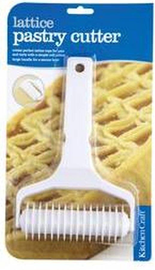 KitchenCraft Deegsnijder roosterstructuur|raster Kitchen Craft
