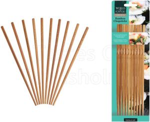 KitchenCraft Eetstokjes Bamboe Set van 10 | Oriental