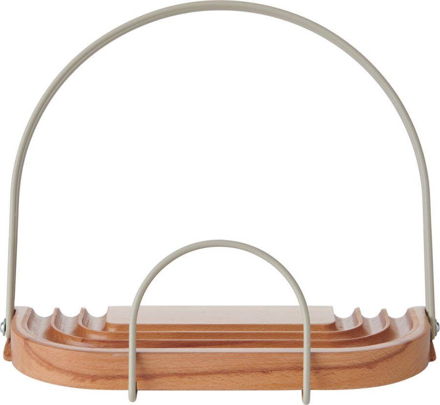 KitchenCraft Idilica Beukenhouten Kookboekhouder