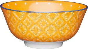 KitchenCraft Kom 15.5 x 7.5 cm Orange Spot