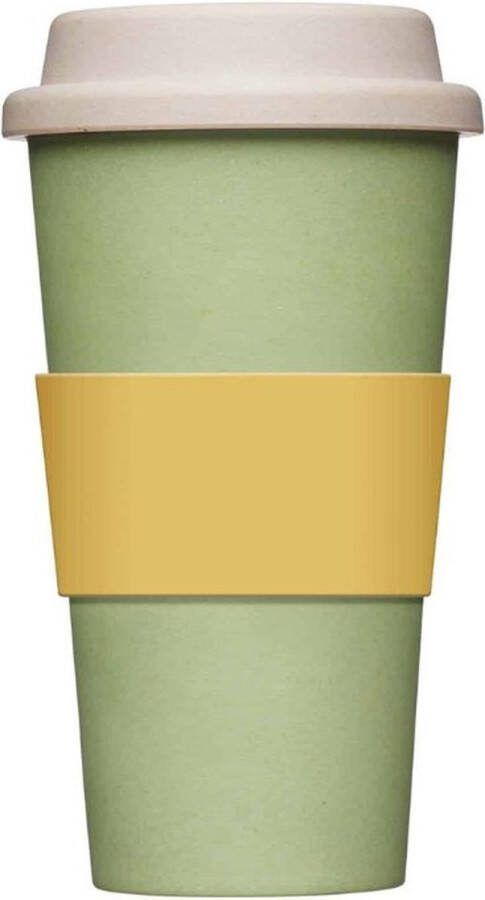 KitchenCraft Natural Elements Travel Mug Green