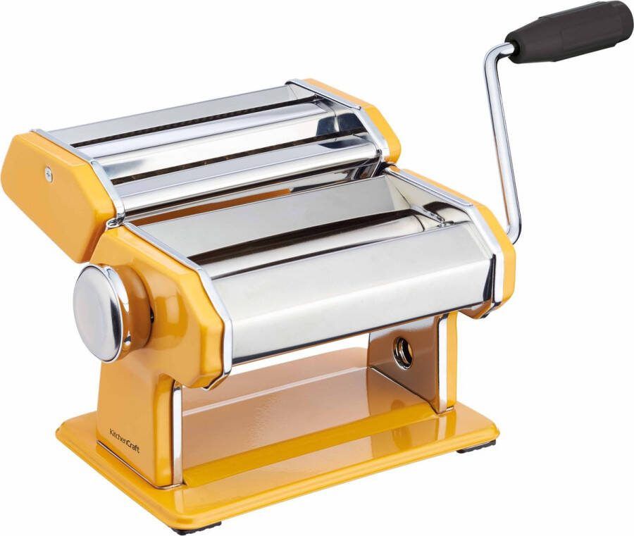 KitchenCraft Pastamachine Geel | World of Flavours