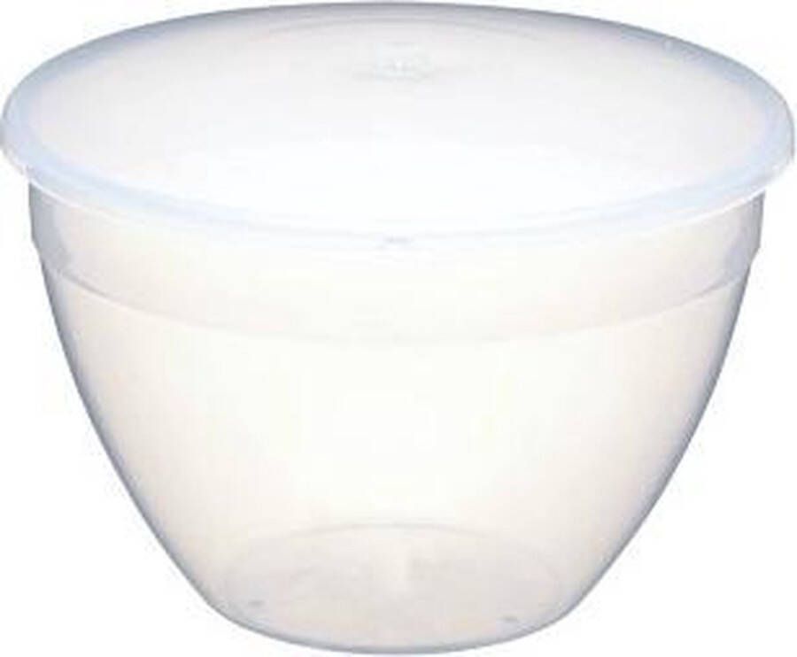 KitchenCraft Puddingkom 1100 Ml Transparant 2-delig