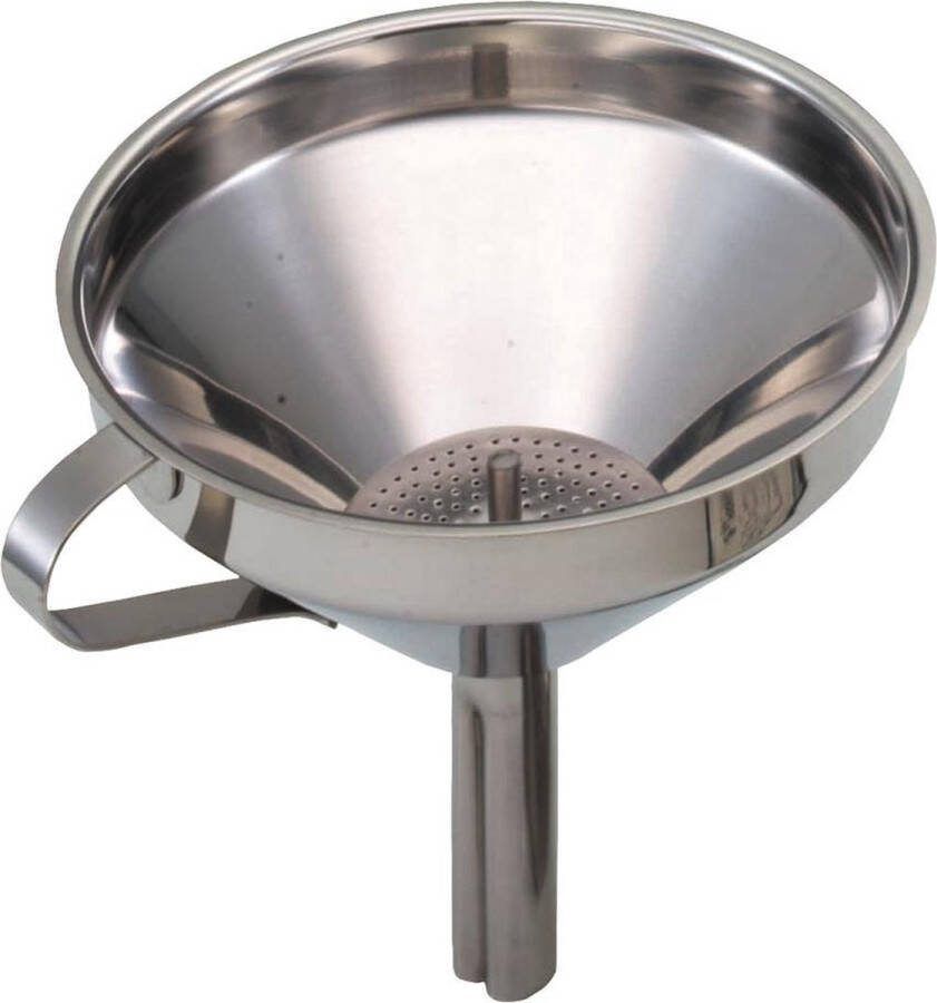 KitchenCraft RVS trechter met verwijderbaar filter Kitchen Craft