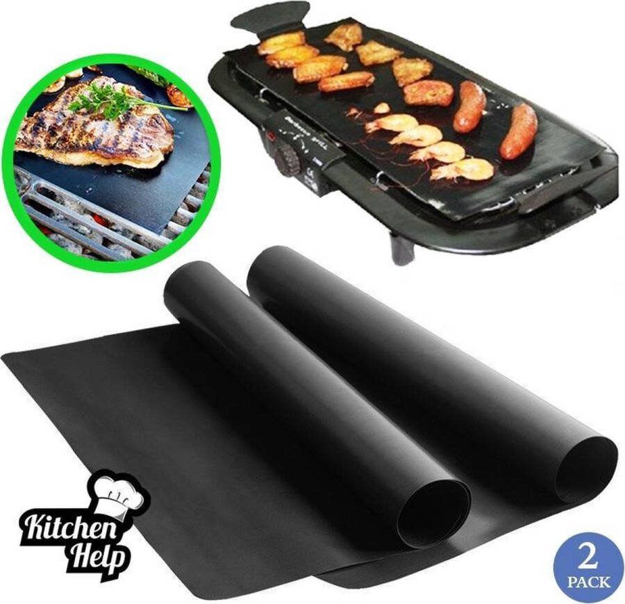 KitchenHelp 2 x BBQ mat