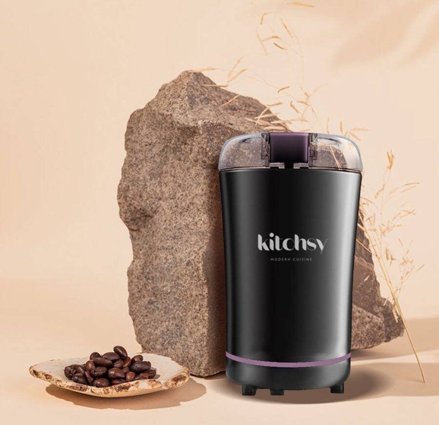 Kitchsy keuken materiaal koffie accessoires koffiemolen specerijen mix