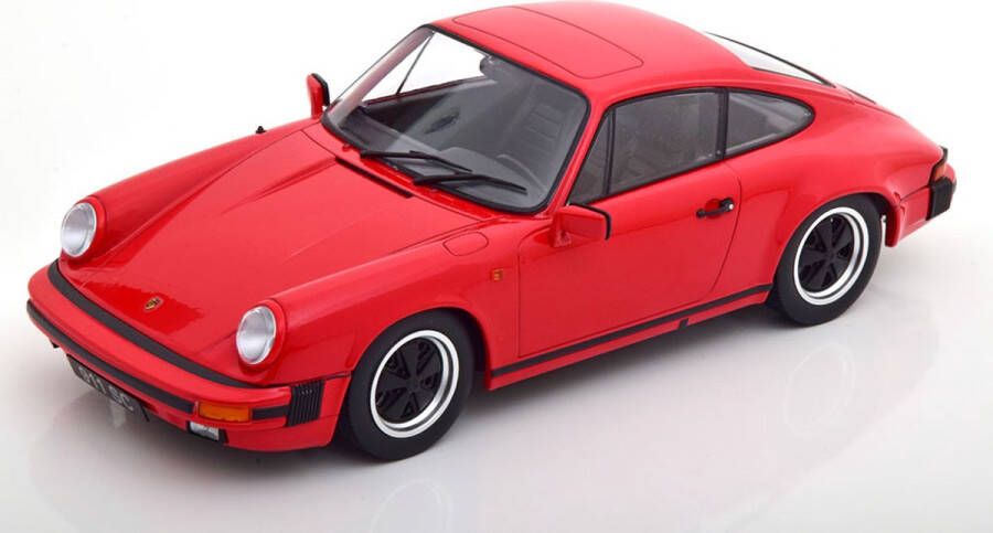 KK Models Het 1:18 Diecast model van de Porsche 911SC Coupe van 1983 in Red. De fabrikant van het schaalmodel is .This model is alleen online beschikbaar