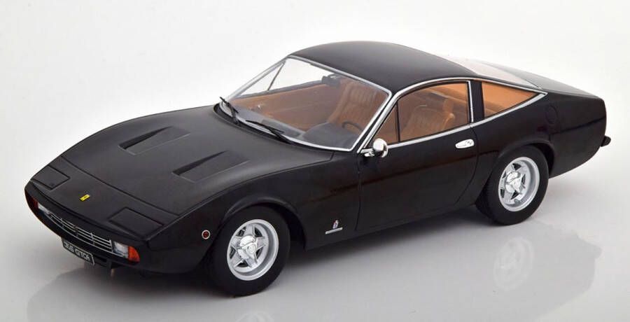 KK Scale Ferrari 365 GTC 4 1971 (Zwart) (30 cm) (Limited Edition 1 of 750 pcs.) 1 18 {Modelauto Schaalmodel Miniatuurauto}