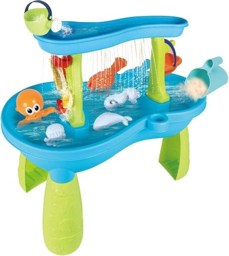 KL Home Watertafel Zandtafel Speeltafel voor kinderen Inclusief speelaccessoires Tuin buiten