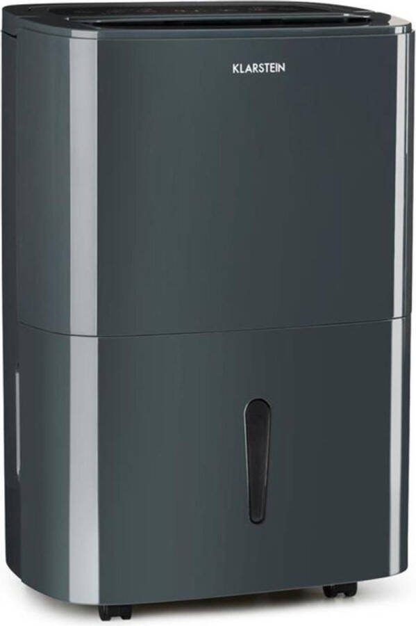 Klarstein DryFy20 Luchtontvochtiger 420W 20l d 230m³ h 40-50m² DrySelect 45dB Antraciet