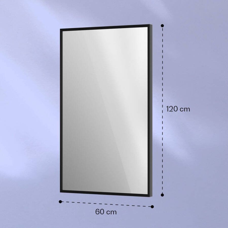 Klarstein La Palma Smart 1000 2-In-1 Infraroodverwarming & Convectiekachel Convector Infraroodverwarmer App control 120 X 60 cm (Bxh) 1000 W Thermostaat Afstandsbediening Weektimer Ip24 Wandmontage Spiegel Met Anti-Condens Coating