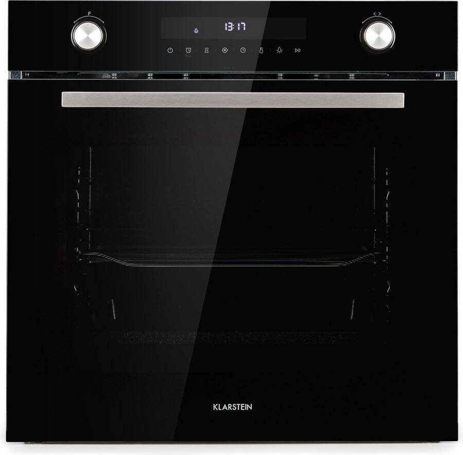 Klarstein Robuchon inbouwoven 3200W 11 functies eenvoudig te reinigen dankzij interne pyrolyse met 500°C en naadloos interieur energie-efficiëntieklasse A+