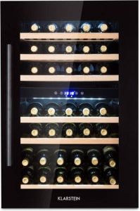 Klarstein Vinsider 35D Onyx Edition wijnkoelkast inbouwapparaat energieklasse C