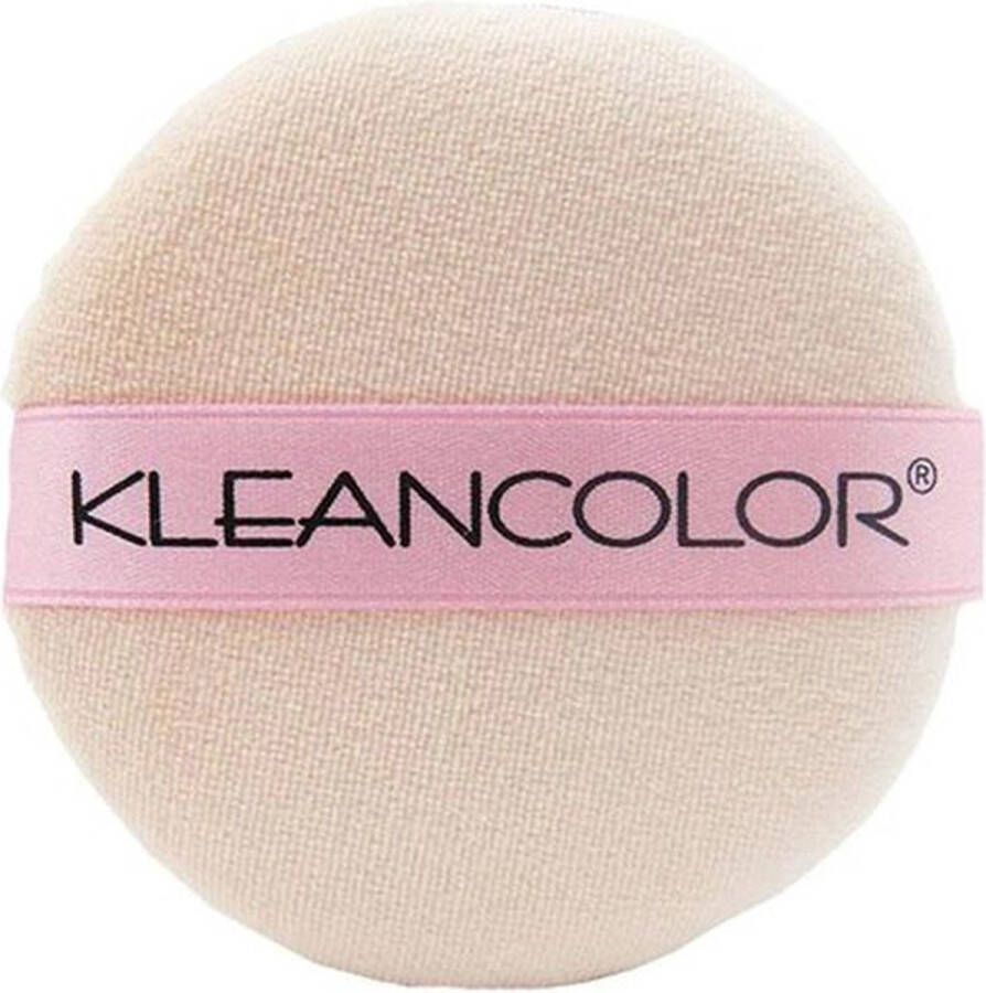 Kleancolor Beauty Care Cotton Powder Puff Poederdonsje Poeder Spons Make up spons Poeder Puff 1 stuk Diameter 8 cm