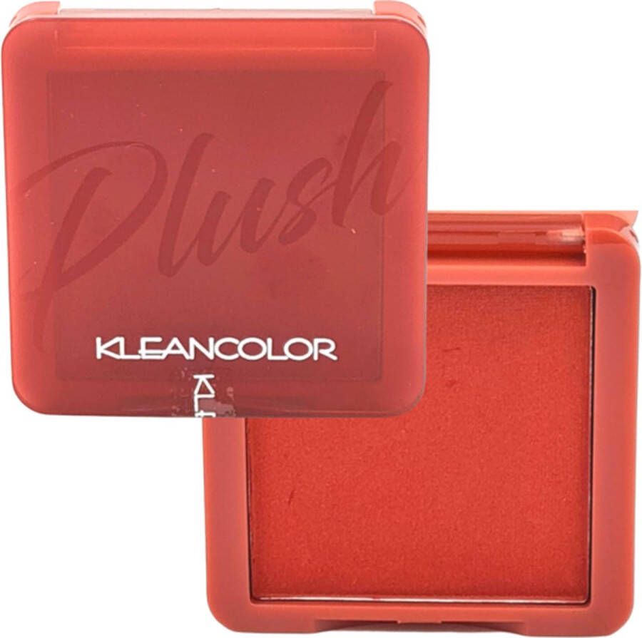 Kleancolor Plush Blush 01 Peachy Pink Blush 7 g