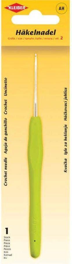 Kleiber & Co 69977 Haaknaald met ergo handvat dikte 2.0mm