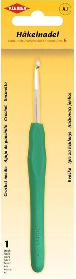 Kleiber & Co 69984 Haaknaald met ergo handvat dikte 5.5mm