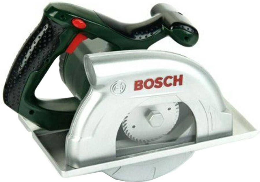 Klein Bosch cirkelzaag I Op batterijen met cirkelzaagbewegingen licht- en geluidseffecten I Afmetingen: 23 cm x 16 cm x 14 5 cm I Speelgoed voor kinderen vanaf 3 jaar