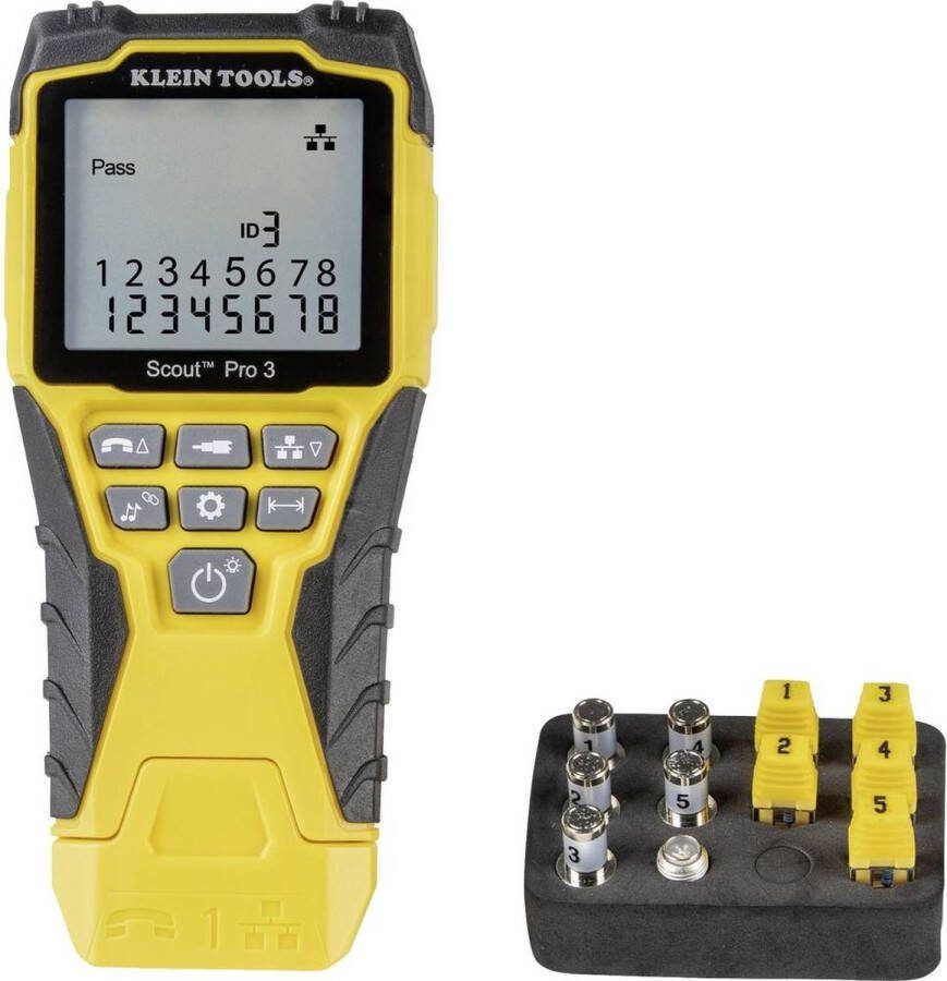 KLein Tools VDV501-851 Kabeltester Audio Video Netwerk Telecommunicatie