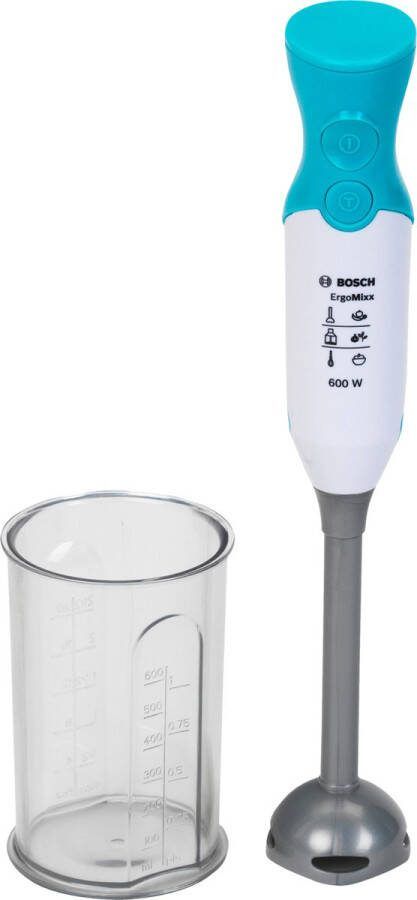 Klein Toys Bosch speelgoedkeukenmachine handmixer incl draaiende messen blauw