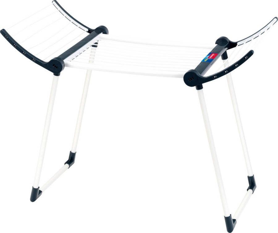 Klein Toys Vileda droogrek vouwbare zijpanelen 65x33x49 5 cm ruimte voor poppenkleertjes of nat pluche speelgoed zwart wit