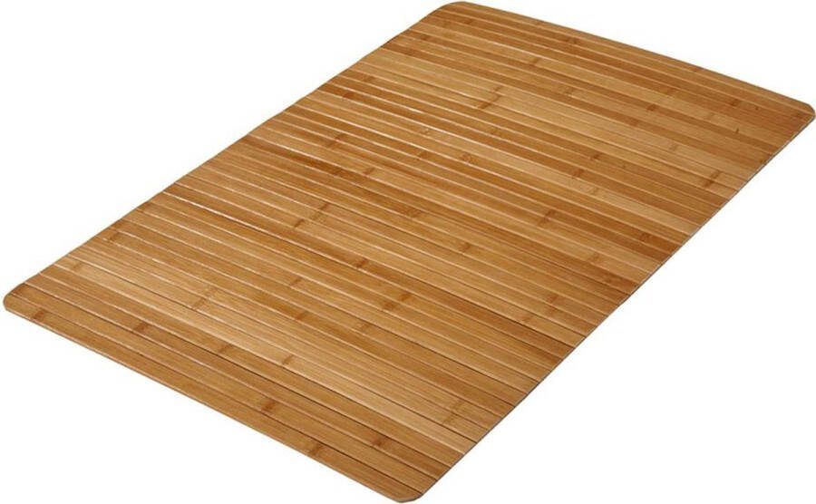 Kleine Wolke Kleine-Wolke-Badmat-Bambus-50x80-cm-bruin
