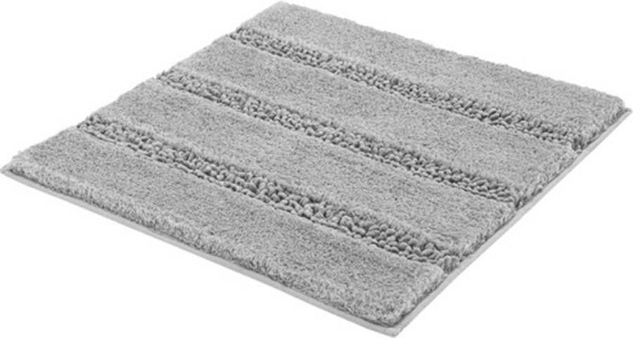 Kleine Wolke Badmat Monrovia platinum 60x100cm