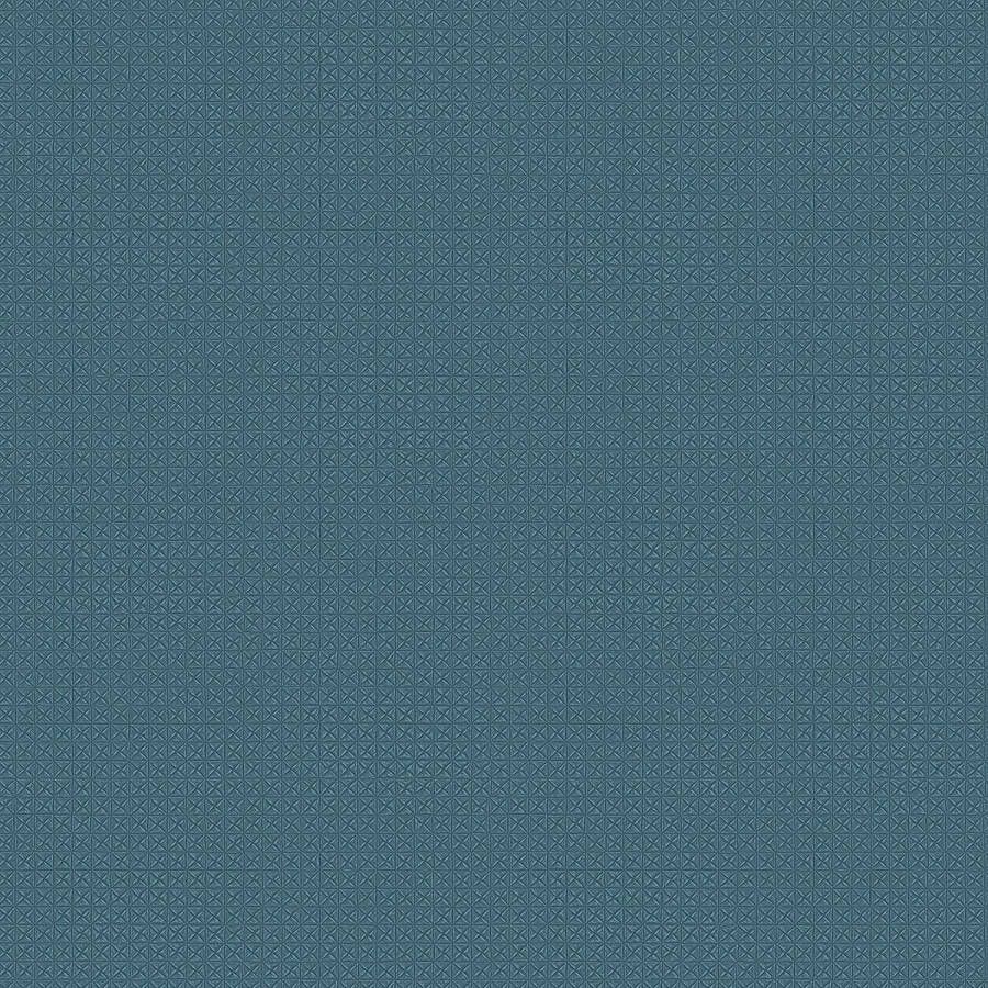 Kleine Wolke Duch Wallcoverings Grace Diamond plain petrol blue vliesbehang 10m x 53cm GR322408