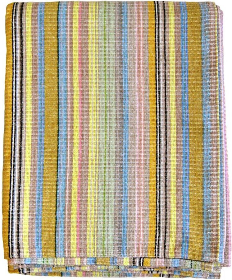 Klippan MIAMI Katoenen plaid pastel meerkleurig 130x170