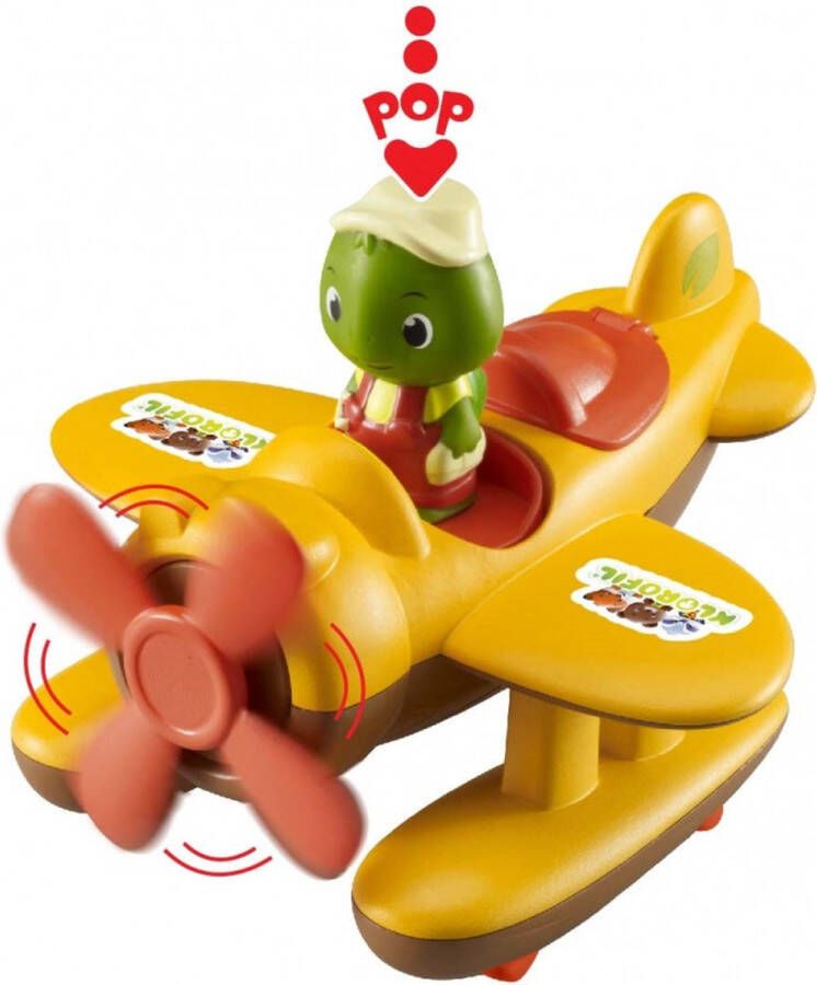 Klorofil Het Watervliegtuig Speelset Vliegtuig Speelgoed Interactief Kinderspeelgoed Met figuur uit de Speedy familie Vanaf 1.5 jaar 2-Delig Kunststof