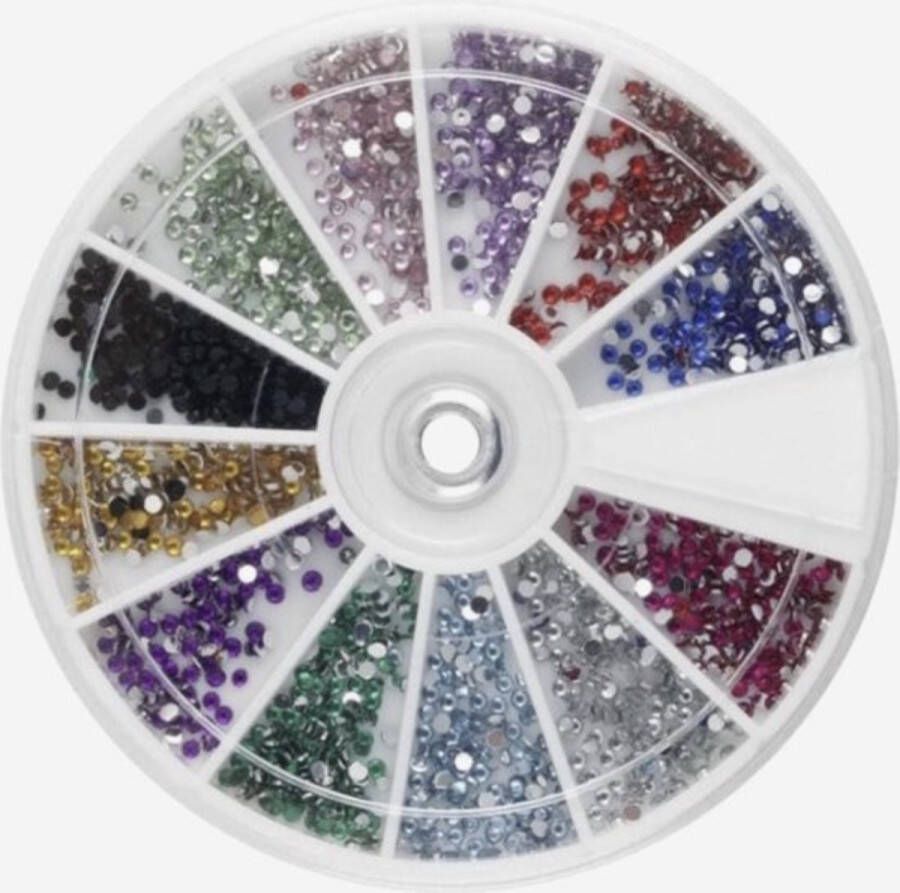 Knaak Rhinestone steentjes Nail Art Kleuren Diamantjes