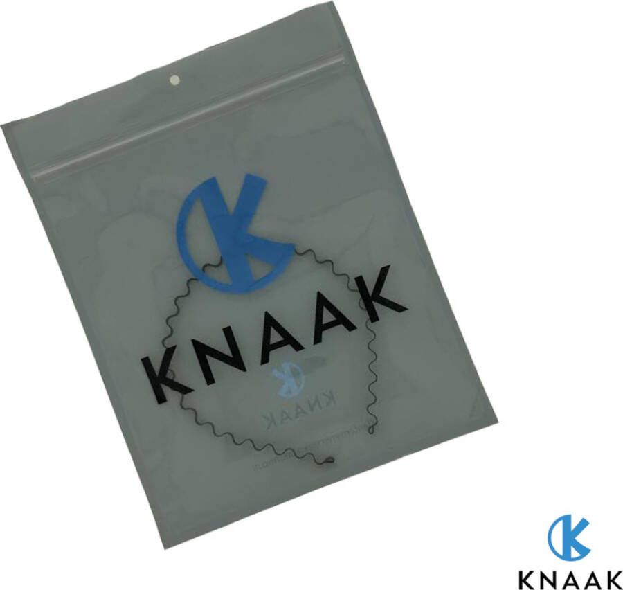 Knaak Wave Sport Diadeem Sport Haarband Metaal Zwart 41 cm 1 stuk