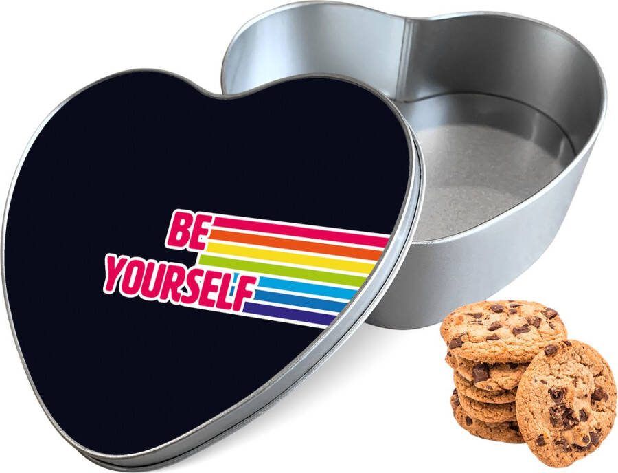 Knaldeals.com Koektrommel Be Yourself Hart Bewaarblik 14x15x5 cm