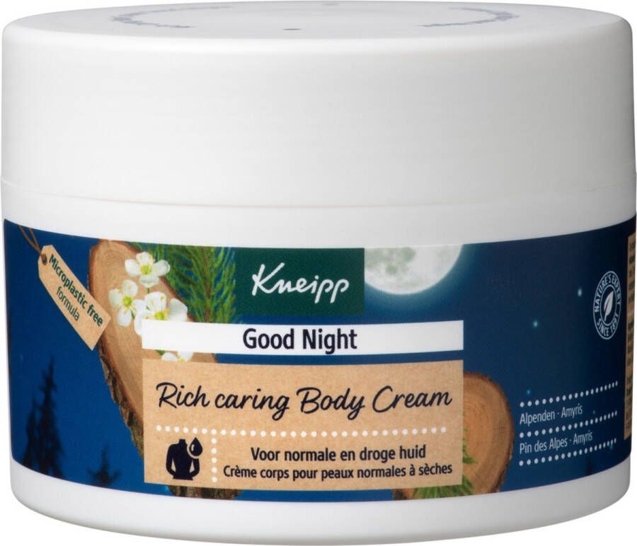 Kneipp 4x Rich Caring Bodycrème Good Night 200 ml