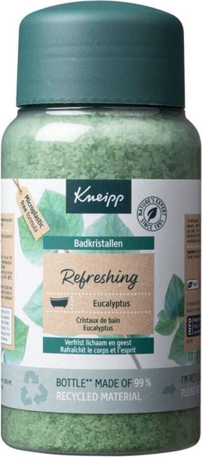 Kneipp 6x Badkristallen Refreshing (Eucalyptus) 600 gr
