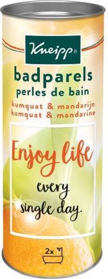 Kneipp Badparels Enjoy life every single day