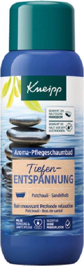 Kneipp badschuim Diepe ontspanning Patchouli-Sandelhout 400 ml