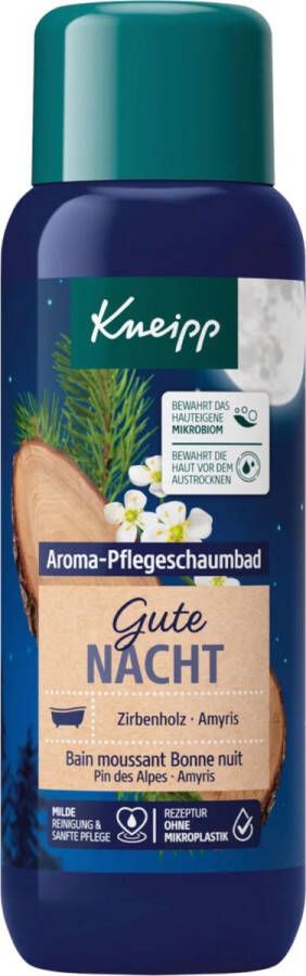 Kneipp badschuim Good Night 400 ml Alpenden & Amyris geur Goede Nachtrust Gute Nacht