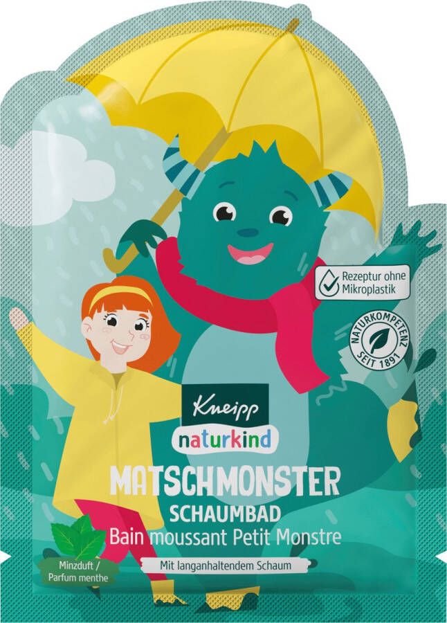 Kneipp badSchuim naturkind Matschmonster Wind & Wetter (40 ml)