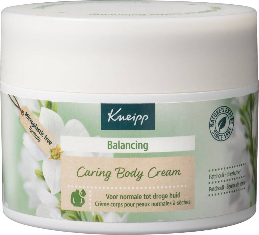 Kneipp Balancing Body crème Patchouli Vegan Dierproefvrij 1 st 200 ml