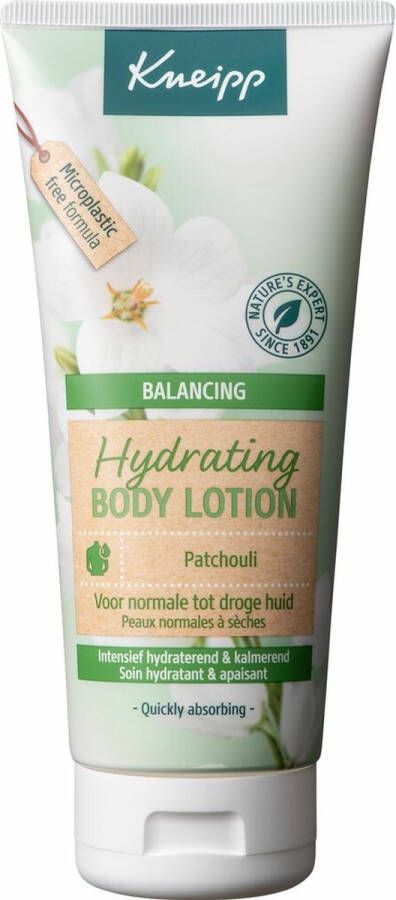 Kneipp Balancing Body lotion Patchouli Dierproefvrij Vegan 1 st 200 ml