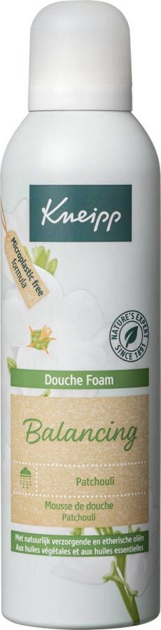 Kneipp Balancing Douche foam Douche schuim Patchouli Vegan 200 ml