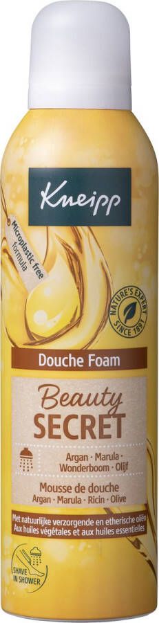 Kneipp Beauty Secret Douche Foam Douche schuim Vegan 1 st 200 ml