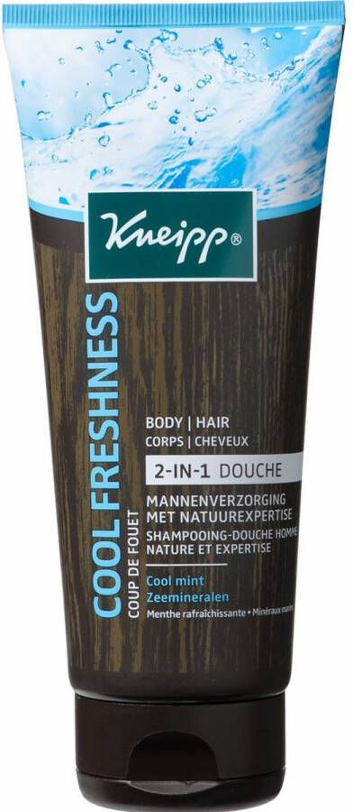 Kneipp Douche 2 In 1 Cool Freshness Man 6x 200 ml Voordeelverpakking