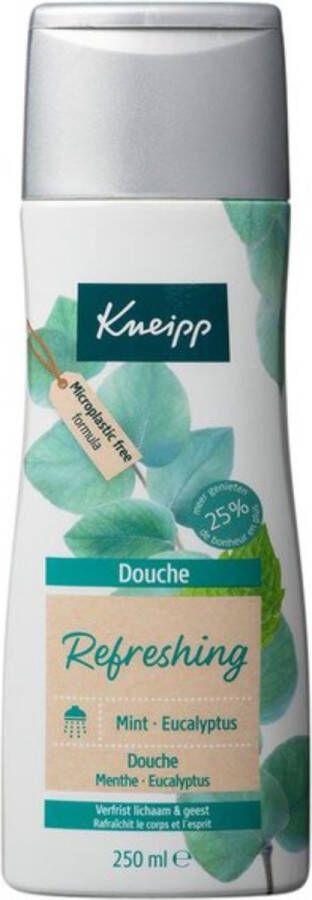 Kneipp Douche gel Mint Eucalyptus 250 ml 25% meer genieten